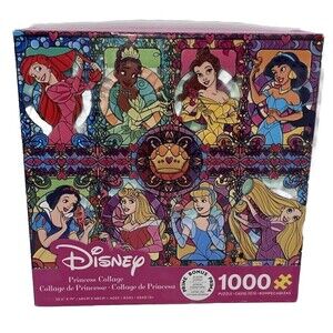 Disney Princess Collage Puzzle 1000 Piece Jigsaw Puzzle by Ceaco NEW IN BOX